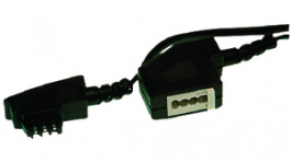 TAE-F VERLANGERUNG, TAE-F extension 10 m TAE 4 F plug / TAE 4 F coupling, TAE