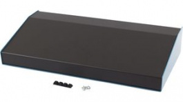 1456RH3BKBU, Корпус: для пультов; 1456; Х:432мм; Y:211мм; Z:76мм; алюминий, Hammond