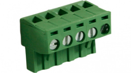 RND 205-00158, Female Connector Pitch 5 mm, 5 Poles, RND Connect