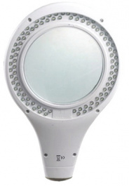 8066LED 90 PCS LED 5 diopier DE-plug, Magnifying Glass Lamp 2.3x, A+, Glass lenses, Bourya