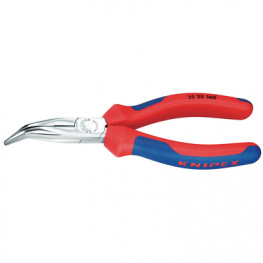 26 25 200, Flat-nose pliers with cutter 200 mm, Knipex