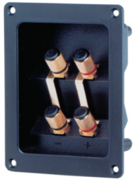 BT 95/75, Dual loudspeaker terminal, Visaton