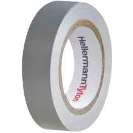 HTAPE-FLEX15GY-15X10, PVC Insulation Tapes, Helatape Flex 15 15 mm x 10 m Grey, HellermannTyton