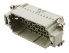 09160723001, Разъем: прямоугольный; "папа"; Han DD; PIN:72; 72+PE; размер 16В, Harting