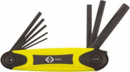 T4406, Набор ключей; шестигранный; Покрытие: черненые, C.K Tools (Carl Kammerling brand)