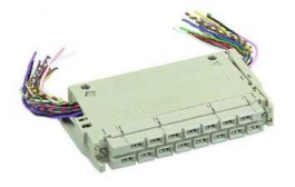 09060480515, Shell housing/Type F/Inverse/Crimp contacts/Shell housing D15/Side cable entry, Harting