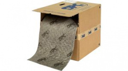 MRO15-P-E, Universal Sorbent Roll, Grey, Brady