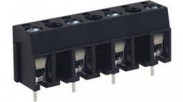 RND 205-00025, Wire-to-board terminal block, 4 poles, 10 mm pitch, 0.13-1.3 mm2 (26-16 awg), RND Connect