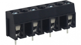 RND 205-00025, Wire-To-Board Terminal Block, 4 Poles, 10 mm Pitch, 0.13-1.3, RND Connect