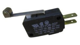 V7-1B17D8-207, Микропереключатель SNAP ACTION; с рычагом (с роликом); SPDT, Honeywell