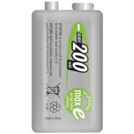 5035342, NiMH rechargeable battery 9V 8.4 V 200 mAh, Ansmann