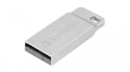 98749, USB Stick, 32GB, USB 2.0, Silver, Verbatim