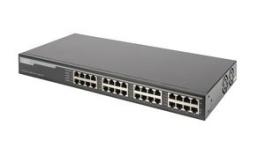 DN-95116, PoE Injector, 1Gbps, 250W, RJ45 Ports 32, PoE Ports 16, DIGITUS