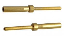 RND 205-01035, Plug Contact, Solder, Brass, RND Connect