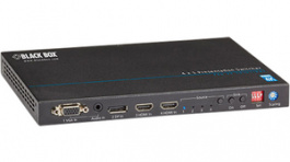 AVSC-0401H, 4x1 Presentation Switcher, 4K / HDMI / DisplayPort / VGA / HDBaseT, Black Box