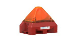 21554104000, Signal Beacon AC 230V 75mA PY X IP66 Screw Terminal Orange, Pfannenberg