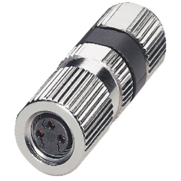 1506778, SACC-M 8FS-3PCON Cable socket M8 Poles 3, Phoenix Contact