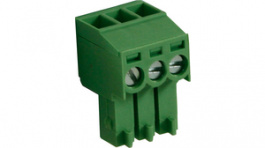RND 205-00090, Female Plug Pitch 3.5 mm, 3 Poles, RND Connect