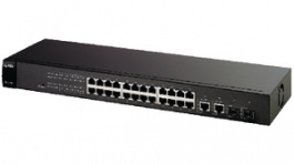 91-010-132004B, Switch ES-1528 24x 10/100, 2x 1000 2x SFP 19", ZYXEL