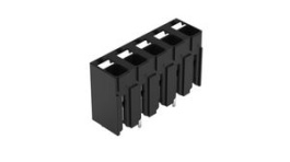 2086-3125, Wire-To-Board Terminal Block, THT, 5mm Pitch, Straight, Push-In, 5 Poles, Wago