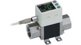 PF3W711-F06-BN-M, Digital flow switch 0.2 % 7...140 l/min G3/4" / G1/2", SMC PNEUMATICS