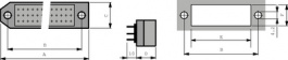 1393725-4, C42334-A41-A6 Multipole socket 12P, TE Connectivity