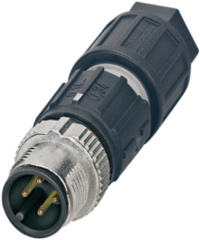 1521575, SACC-MS-4QO-0,34-M SCO Cable plug M12, 4 Poles, Phoenix Contact