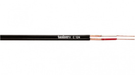 C124 [100 м], Кабель: микрофонный; 2x0,12мм2; спирально экранированный; OFC, Tasker