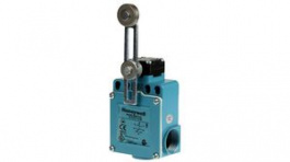 GLEB01A2B, Limit Switch, Side Rotary Adjustable Lever, Zinc, 1CO, Snap Action, Honeywell