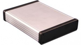 1455P1602, Корпус: с панелью; 1455; Х:125мм; Y:160мм; Z:30мм; алюминий; серый, Hammond