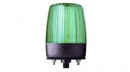 860546405, LED Signal Beacon, Continuous/Flashing/Rotating/Strobe, Green, 24VAC / DC, Wall Mount, PDMC5, Auer
