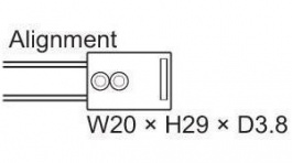 FD-L30A, Датчик: световодный; Дальность: 0?43мм; IP40; 0?70°C, Panasonic