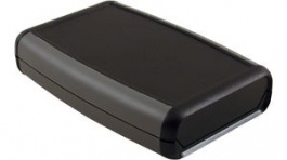 1553WBBK, Soft Sided Handheld Enclosure, 79 x 25 x 117 mm, Black, ABS, IP65, Hammond
