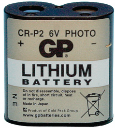 GP CR P2-C1 / 223AP, Батарея для фотоаппарата Литий 6 V, GP Batteries