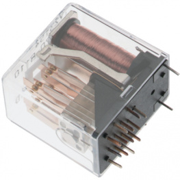 V23154-N719-B110, Cradle relay 4 change-over (CO) 15 VDC, Axicom / TE