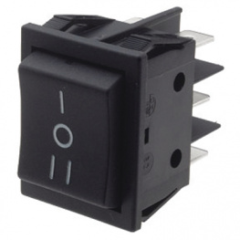 B419C112A0000, Rocker switch 2P 16 A 250 VAC, Molveno