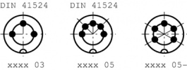 0304 05, Разъем для бытовых устройств, 0304 3-контактный Число полюсов=5DIN, Lumberg Connect