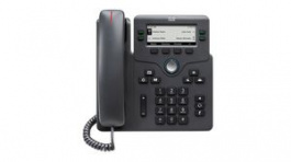 CP-6851-3PCC-K9=, IP Telephone, 2x RJ45/RJ9/Bluetooth/Wi-Fi, Black, Cisco Systems