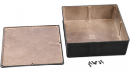 1590FBK, Корпус: универсальный; 1590; Х:188мм; Y:188мм; Z:67мм; алюминий, Hammond