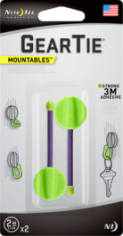 GearTie Mountables 2 Inch Li/Pu, Gear tie, Nite Ize