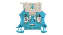 1011080000, Fuse Terminal, 250V, 6.3A, 2 Poles, 6mm\x1a, Screw, Blue, Weidmuller