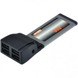 MX-16000, ExpressCard 34 mm USB 2.0, 4-портовый, Maxxtro