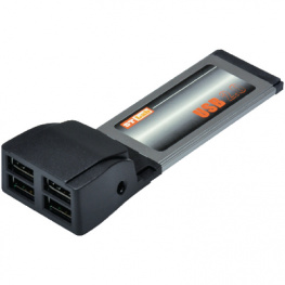 MX-16000, ExpressCard 34 mm USB 2.0, 4 port, Maxxtro