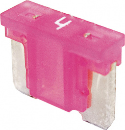 FLP7004, Fuse miniOTO, ''Low Profile'' 4 A 58 VDC Pink, iMaxx Companies