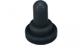 AT402A, Splashproof Boot Black, NKK Switches (NIKKAI, Nihon)