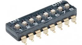 RND 210-00633, DIP Switch, Slide, 6 Positions, 2.54mm, SMD, RND Components