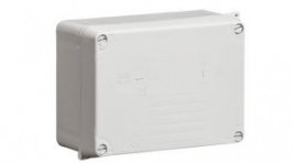 WIB 2, Junction Box 120x160x70mm Light Grey Thermoplastic IP65, WISKA LTD