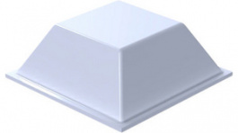 RND 455-00528, Self-Adhesive Bumper 20.5 mm x 20.5 mm x 7.5 mm, White, RND Components