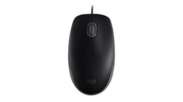 910-005508, Wired Business Mouse B110 1000dpi Optical Black / Grey, Logitech