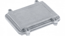 RND 455-00614, Sealed Metal Enclosure, Light Grey, 112 x 152 x 30 mm, Aluminium Alloy / ADC12,, RND Components